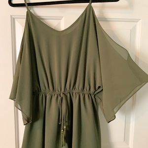 Off The Shoulder Romper